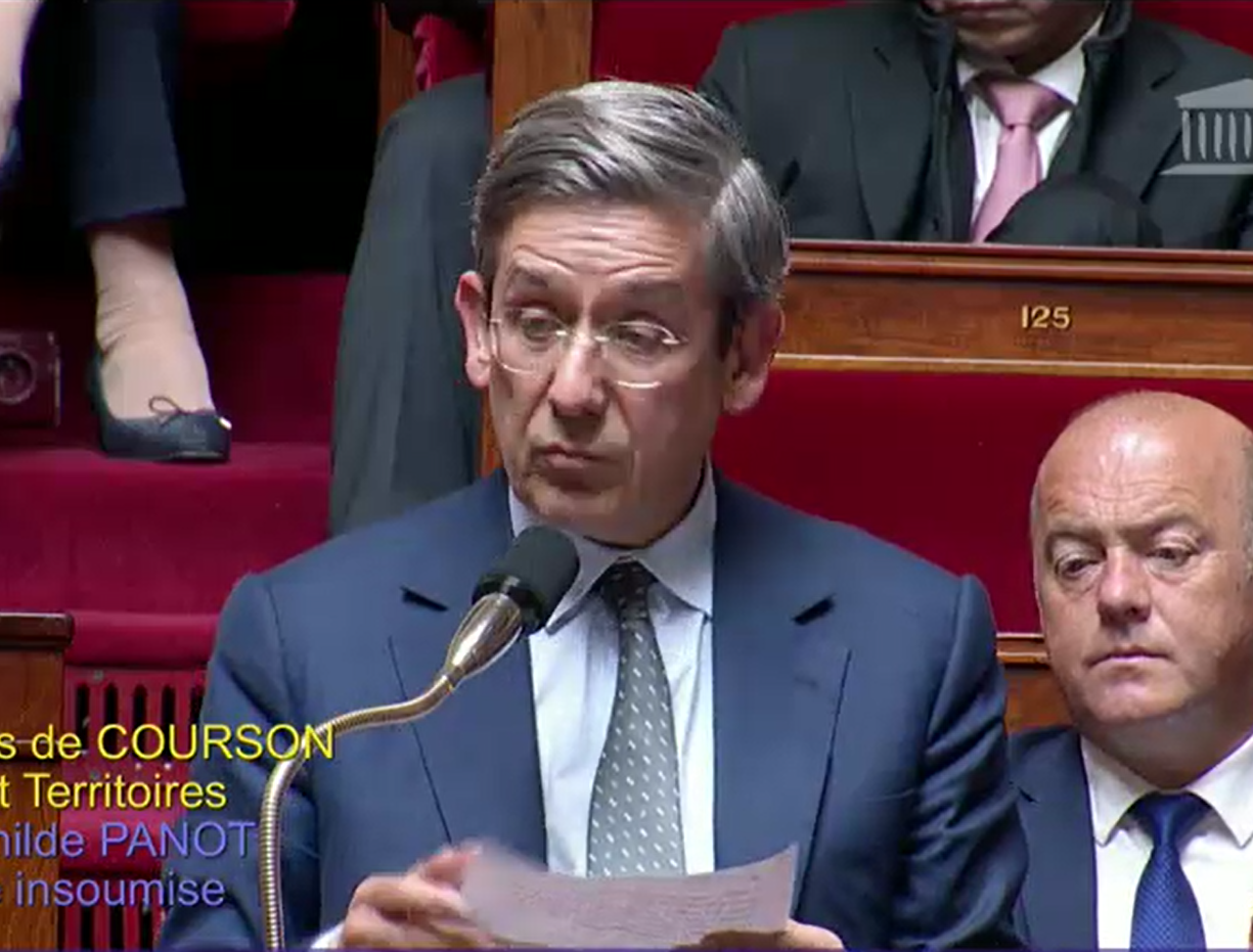Charles de Courson  "Comment comptezvous financer la baisse de cinq
